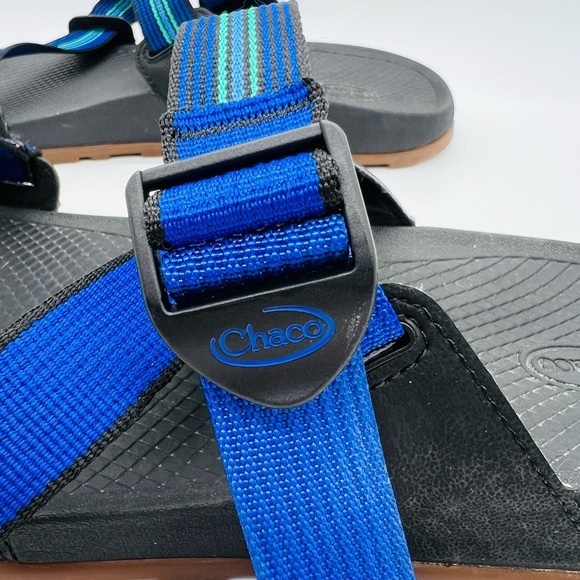 Chaco Men\'s Blue and Black Strappy Sandals Size 12 main image 11
